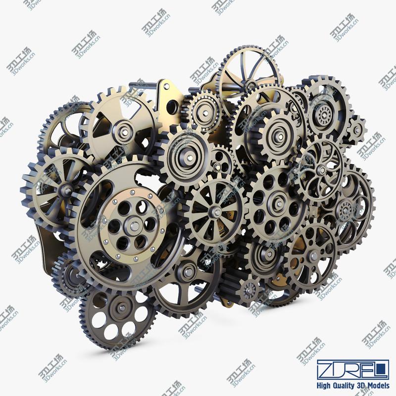 images/goods_img/202105072/Gear Mechanism Low Poly v 1 3D model/1.jpg